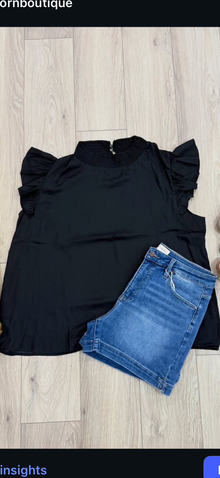 Plus-Mock Neck Blouse Top