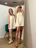 Floral Jacquard Dress