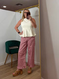 EEsome Ruffled Hem Pants