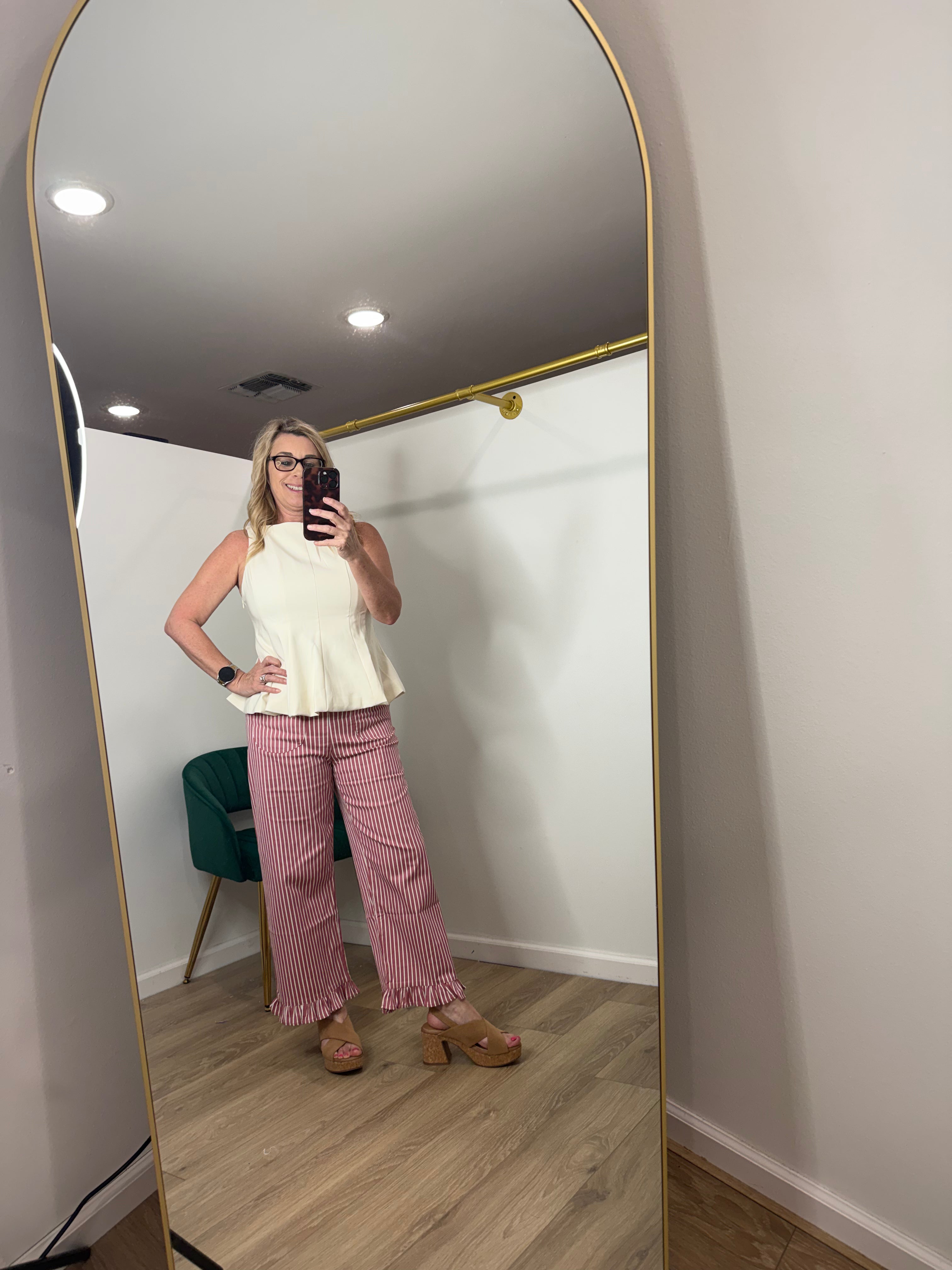 EEsome Ruffled Hem Pants