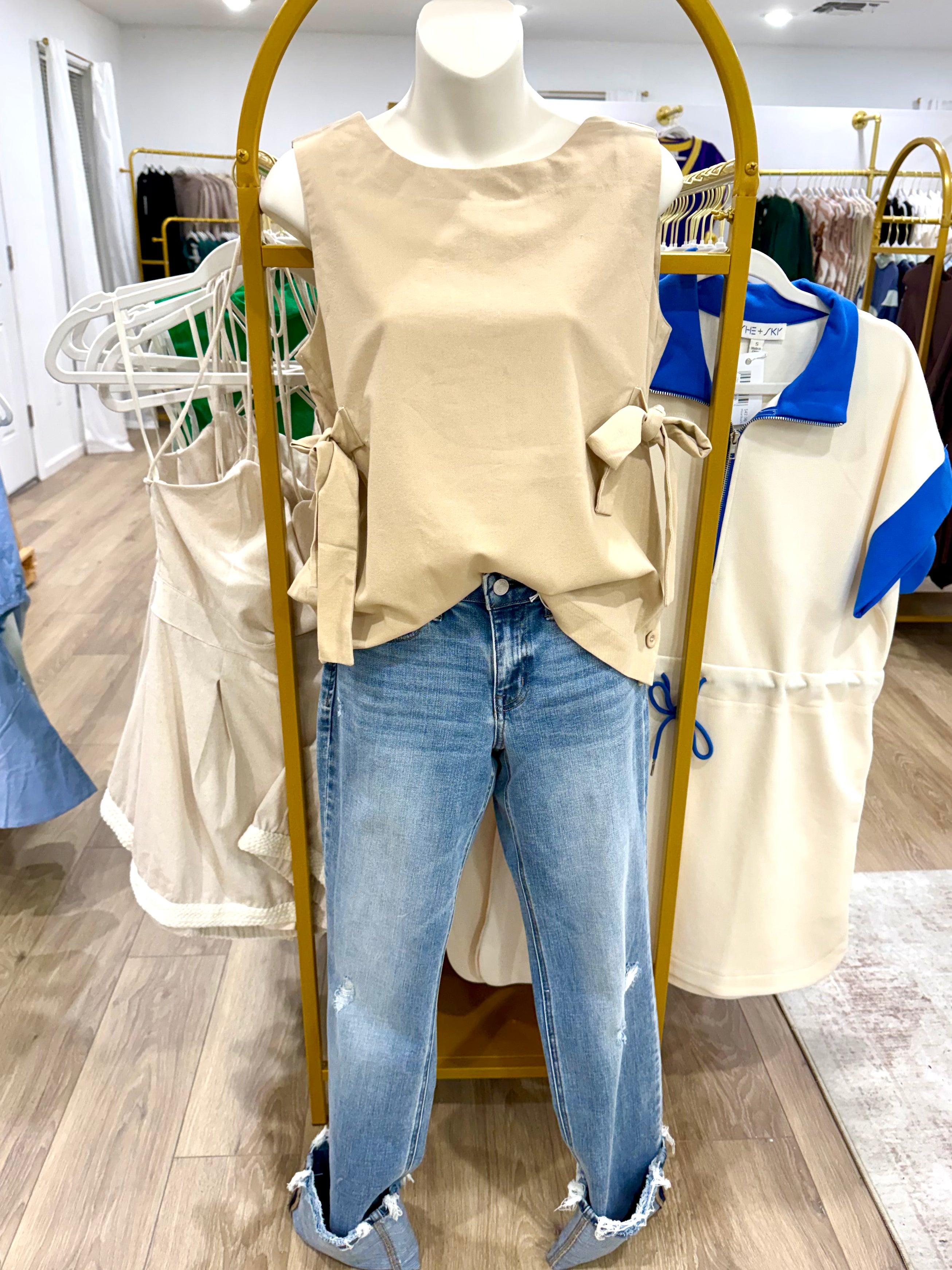Cloud Ten Beige Shirt
