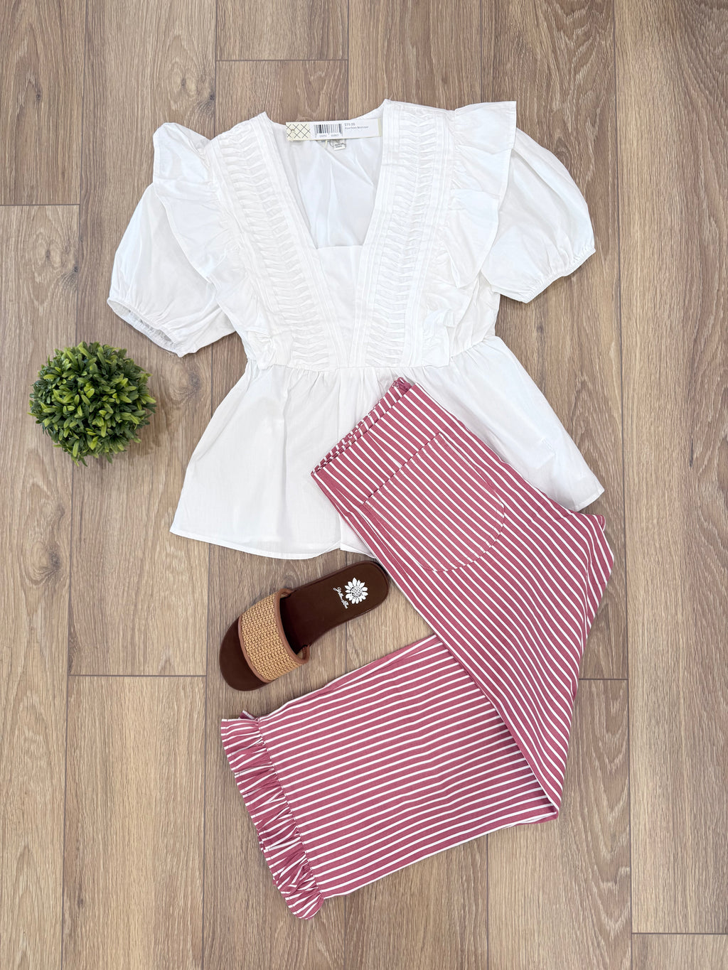EEsome Ruffled Hem Pants