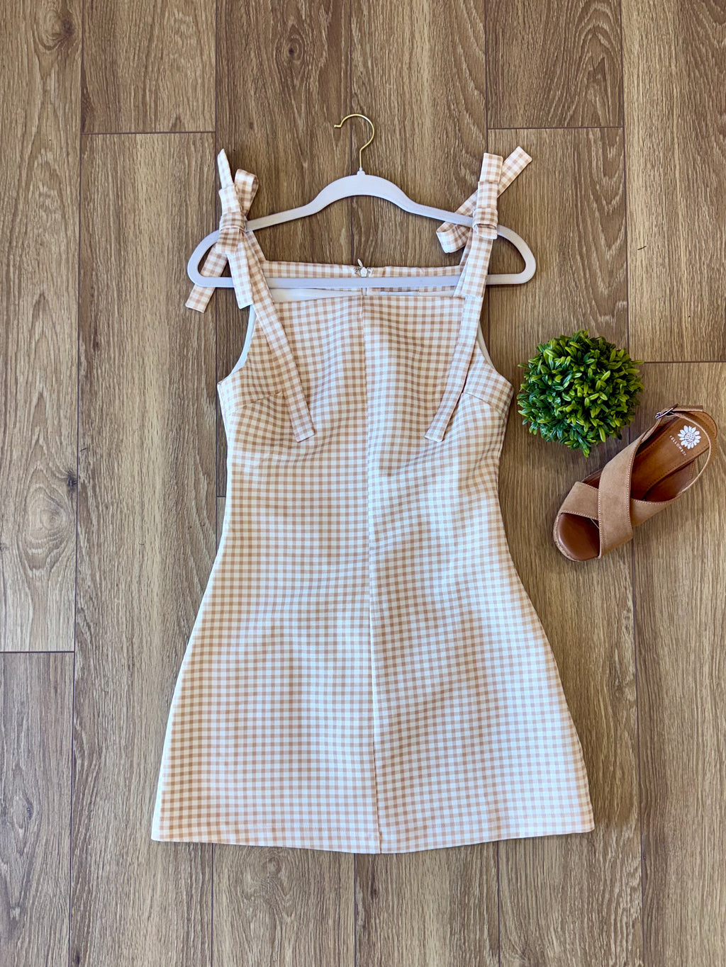Gingham Bow Dress
